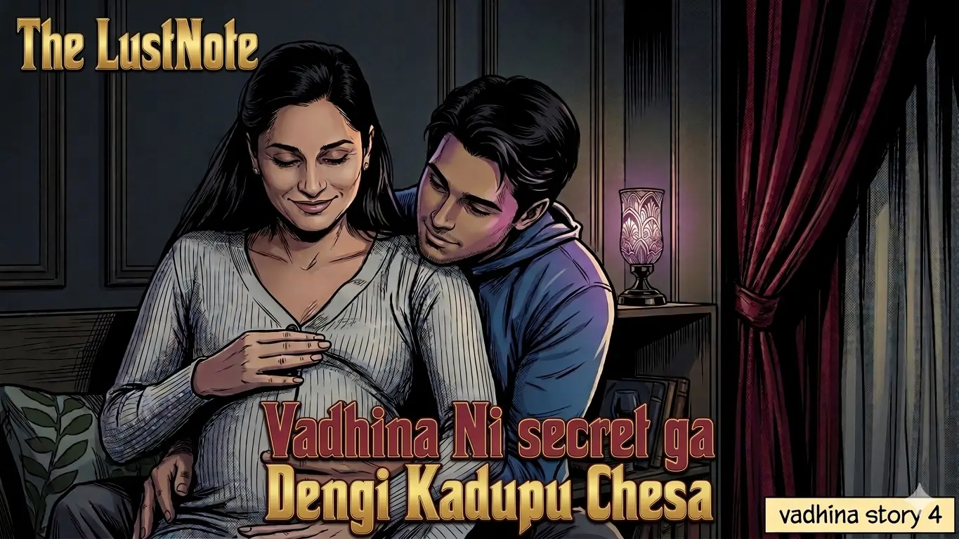 Telugu vadhina romantic story scene.